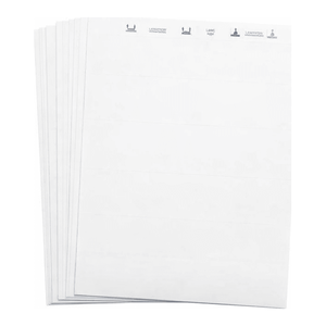 Étiquettes autocollantes Brady LaserTab PET pour l'identification des échantillons et des actifs de laboratoire, impression laser durable résistante aux UV - Product Image 2