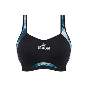 Soutien-gorge de sport personnalisé à maintien élevé, respirant, antibactérien, avec bretelles réglables, séchage rapide, léger et à prix raisonnable - Product Image 2