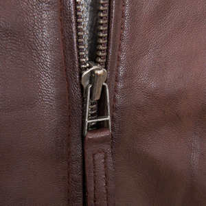 แจ็คเก็ตหนังแขนยาวสไตล์ไฮสตรีทสำหรับผู้ชายรุ่นใหม่ปี 2026 คุณภาพสูง บริการ OEM ODM แจ็คเก็ตฤดูหนาวสำหรับผู้ชาย - Product Image 6