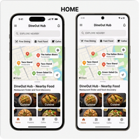 RoyalCraft Enterprise Restaurant Finder Dining Guide Table Booking Food Hybrid App for IOS/Android/Linux/Mac/ (In Stock)