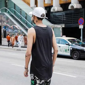 High Quality OEM custom Made tank top gym <b>stringer</b> muscle Hot Sale tank top <b>men</b> gym <b>vest</b> fitness <b>men's</b> Customized tank tops - Product Image 3