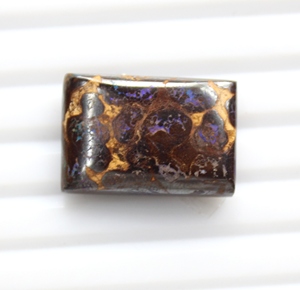 23.00 Carat Natural Australian Boulder <b>Opal</b> Cabochon Loose Gemstone For Jewelry Making Size 23X16X5MM - Product Image 2