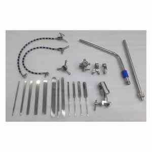 Ensemble de rétracteurs cérébraux LAYLA en acier, instruments chirurgicaux orthopédiques manuels, qualité allemande par Surgi Right - Product Image 1