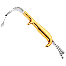 Premium Quality Ferreira Breast Retractor Gold Plated Surgical Instrument for Plastic Breast Surgery Procedures CE ISO Approved - Product Image 4