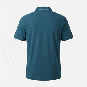 Chemise polo à manches courtes pour homme, personnalisée, demi-zip, en coton, grande taille, décontractée, pour l'été, de qualité supérieure, vêtements de sport - Product Image 2