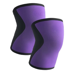 Manchon de compression pour genou, idéal pour la course à pied, l'haltérophilie, le crossfit et la powerlifting, avec protection, chaleur et compression. - Product Image 1