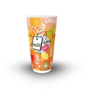 Gobelets en papier personnalisables de 12 oz, style à paroi simple, motifs imprimés pour le café - Product Image 4