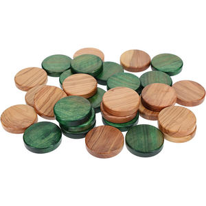 <b>Resin</b> <b>Crafts</b> Custom Cutting Backgammon Checkers Marble Chips for Board Game - Product Image 1