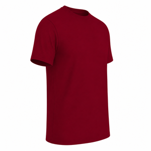 Camiseta de Hombre 100% Algodón Jersey, Manga Corta, Lisa, Teñida, Ecológica, Transpirable, Diseño Personalizado, Logotipo OEM, Mejor Calidad - Product Image 3