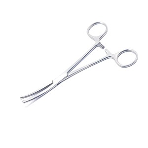 Pinzas Kocher HERMANN MEDITECH de 140 mm Curvas 312-318-140, Juego de Instrumentos Quirúrgicos Manuales de Acero Inoxidable con Certificación CE - Product Image 5