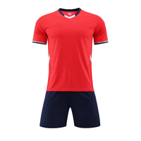 Camiseta de Fútbol, Uniforme para Todas las Temporadas, Manga Corta, Estampada, de Alta Calidad, 100% Poliéster, Secado Rápido, Personalizable en 3D
