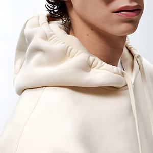 Sudaderas Extra Grandes para Hombre, Estilo Casual Urbano, Sudadera con Capucha de Manga Larga, Mezcla de Algodón, Corte Holgado - Product Image 3