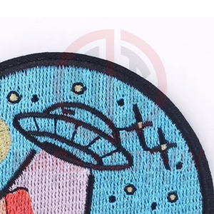 Top Seller Custom Design Woven Embroidered <b>Patch</b> Badges High Quality <b>Sew</b> Iron <b>on</b> Embroidery <b>Patches</b> for Clothing - Product Image 4