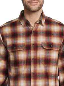 Men's Spring Comfortable Stylish <b>Dress</b> Shirt Regular Fit Stretch Button Down with Stand Collar Stain <b>Shield</b> Breathable - Product Image 3