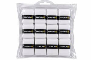 เทปพันด้ามจับกันลื่น Topline Padel Overgrip X3 สีขาว สำหรับกีฬาแร็กเก็ต คุณภาพสูง ราคาประหยัด - Product Image 3