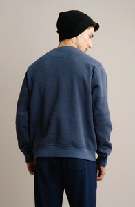 Sweat-shirt unisexe à col rond, coupe classique, couleur unie, tricoté 100% coton, décontracté, pour l'automne, anti-boulochage, 460g, imprimé en sérigraphie - Product Image 3
