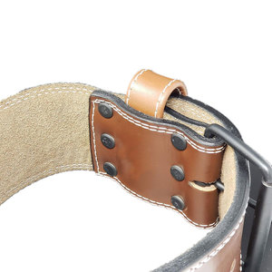 Ceinture de musculation en cuir personnalisée avec logo et impression pour adultes, nouvelle ceinture professionnelle pour entraînement - Product Image 2