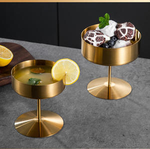 Tazón de Acero Inoxidable de Lujo para Helado, Postre, Ensalada, Pudín, Fruta y Yogur, Reutilizable - Product Image 2