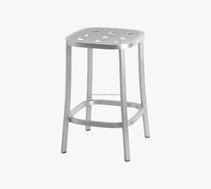 Chaise de luxe en aluminium de 1 pouce-Design en aluminium chic avec cadre robuste pour mobilier d'intérieur contemporain - Product Image 2