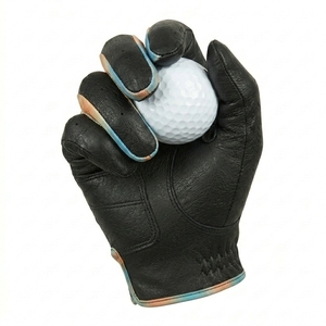 Gant de golf en cuir Cabretta personnalisé de qualité supérieure, ajustement ergonomique, confort respirant, main gauche, fabricant mondial OEM ODM - Product Image 5
