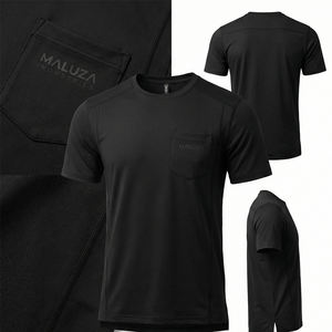 T-shirt de sport urbain pour homme, respirant, pour la course à pied, la gym, la remise en forme, Maluza Industries - Product Image 6