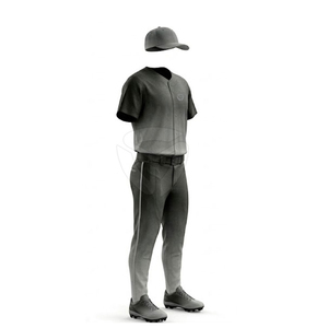 Men <b>Baseball</b> Jersey Uniform <b>Set</b> Modern Design Soft Fabric Lightweight Feel Suitable for Clubs Schools and Team Sports Use - Product Image 5