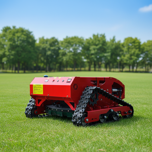 <b>Remote</b> Control Robot Lawn Mower Low <b>Vibration</b> Comfort Mower Large Deck Wide Cutting Path Lawn Mower Farm Tractor - Product Image 3