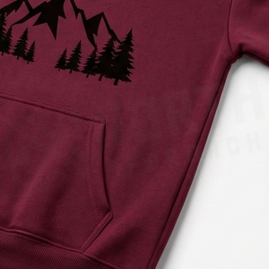 Mode d'hiver pour femmes, sweats à capuche imprimés avec logo sur le devant, streetwear, tissu en molleton de coton, vêtements de qualité personnalisés, hauts - Product Image 5