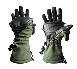 Cold Storage Work Gloves Mountaineering Water Resistant Goatskin Leather Palm Breathable Warm Hands Mittens - Product Image 2