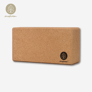 Accesorios de Gimnasio Personalizados, Bloque de Yoga 100% Corcho Mukasa, Tapetes de Yoga para Fitness y Deportes - Product Image 1