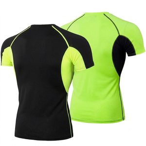 Camiseta Deportiva Premium de Corte Regular, Ligera, de Color Sólido, Transpirable, Antibacteriana, de Manga Corta, Diseño Personalizado de Alta Calidad - Product Image 2
