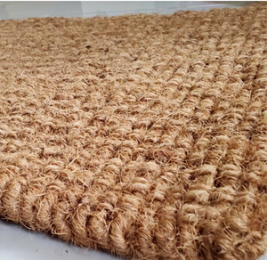 Eco2go Vietnam Tapis en fibre de coco moderne, lavable, fait main, durable, pour l'extérieur |   Caoutchouc antidérapant réversible écologique - Product Image 3