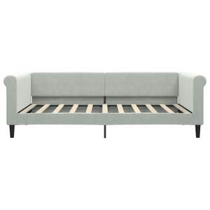 Sofá Cama Gris Claro, Diseño Cómodo - Product Image 3