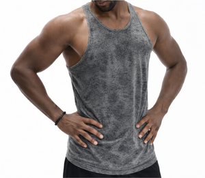Custom <b>Stringer</b> Tank Top Gym <b>Vest</b> Shortsleeve Breathable Casual Bodybuilding Workout Fitness Apparel Casual Workout Apparel - Product Image 1