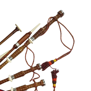 NAQQASH SPORTS Bagpipes en bois de rose WA-001 Clé Sib Finition polie Instrument de pratique et de performance pour enfants et adultes - Product Image 3