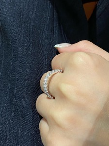 แหวนเพชรทรงเหลี่ยมมรกต 1.50 กะรัต เพชรเพาะเลี้ยงในห้องปฏิบัติการ แหวนนิรันดร์ทองคำขาว 14K ครึ่งวงแหวนนิรันดร์ แหวนแต่งงานแบบซ้อนได้ เพชร CVD - Product Image 6