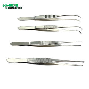 Pinzas de Conjuntiva Manuales Premium de Acero Inoxidable, Certificadas CE ISO, Juego de Instrumentos Quirúrgicos Oftálmicos de 4 Piezas - Product Image 1