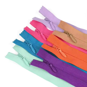 Muestra Gratuita de Fábrica, Envío Rápido 3 #   Cierres Invisibles de Nylon de 25cm, Color Personalizado, Extremo Cerrado, para Prendas, Textiles para el Hogar y Bolsas - Product Image 3