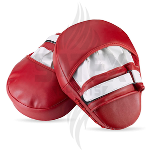 Guantes de Boxeo de Cuero de Alta Calidad, Almohadillas Curvas para Entrenamiento de Boxeo, Muay Thai y MMA - Product Image 2