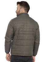 Veste d'hiver matelassée réversible imperméable pour homme, avec col rabattable en fourrure de mouton blanche, personnalisable OEM, garnissage tricoté à la taille