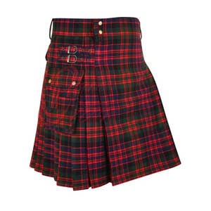 Auténtico Kilt Escocés de Tartán de Alta Calidad con Patrón Tradicional y Cintura Ajustable - Product Image 5