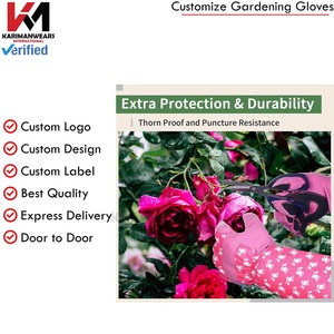 Guantes de Jardinería con Logotipo Personalizado, Tela Impermeable, Envío Rápido, OEM, Guantes de Jardinería Resistentes, Palma Antideslizante, Precio al por Mayor - Product Image 6