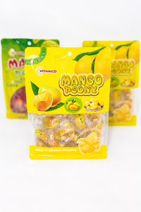 OEM ODM Golden Mango Peelable <b>Gummy</b> <b>Candy</b> Rich Ripe Mango Flavor Soft Chewy Bagged Wholesale Competitive Price - Product Image 6
