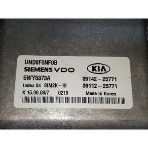 Unidad de Control del Motor Carens II 2006-2010 Usada ORIGINAL 3911225771 - Product Image 4