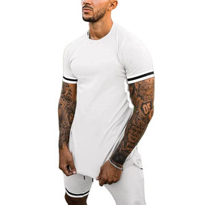 เสื้อยืดฮิปฮอปผู้ชาย โพลีเอสเตอร์/คอตตอน ทรงปกติ คอกลม พิมพ์ลายด้วยความร้อน ระบายอากาศได้ดี ไม่เป็นขุย น้ำหนัก 150 กรัม รับสั่งทำ - Product Image 3