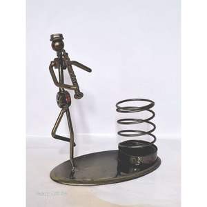 Admirable Design Rose Gold Stainless Steel <b>Pen</b> <b>Holder</b> Round Shape Customized Size Metal Pencil Stand Stylish <b>Desk</b> Organizer - Product Image 5