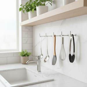 Gancho de Acero en Forma de L de 2.5mm-6mm Personalizado por el Fabricante para Soporte de Suspensión Industrial - Product Image 5