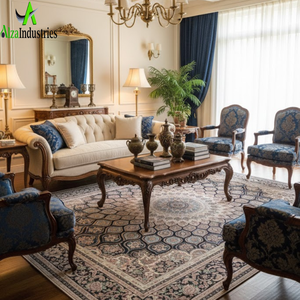 Alfombra de Diseño Clásico |   Alfombra de Piso de Mezcla de Lana, Algodón y Seda |   Decoración para el Hogar de Fibras Naturales y Sintéticas Duraderas, Estilo 2026 - Product Image 2