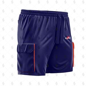 Shorts Cargo en Toile pour Hommes, Meilleures Ventes, Coton et Polyester, Taille Élastique, Séchage Rapide, Respirant, Coupe-Vent, Style Décontracté, Idéal pour la Gym et les Voyages - Product Image 5