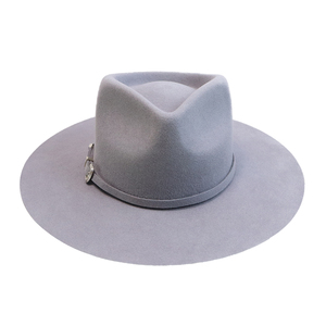 Chapeaux Fedora en feutre pour femmes, en laine australienne 100%, à large bord, style western moyen, multicolores, pour le printemps et l'extérieur, vente en gros - Product Image 4
